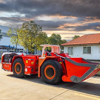 WJ-2G Underground Mine Front End Wheel Loader 4MT Rated loading capacity