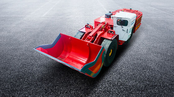WJ-4 ভূগর্ভস্থ চাকা লোডার (LHD) 4.5m3-10 টন লোডার